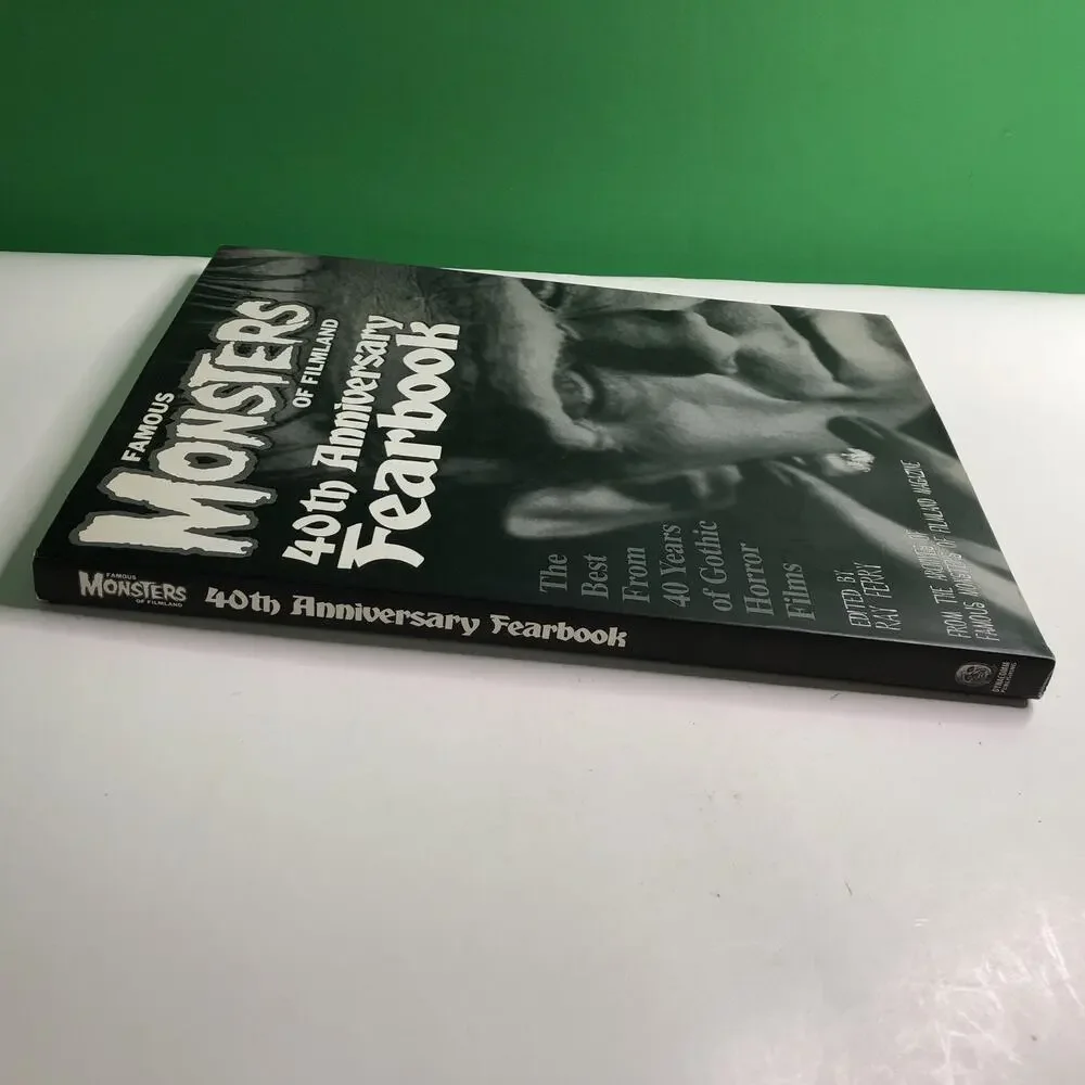 Signed By Author Famous Monsters of Filmland 40th Anniversary Fearbook 1998 1st